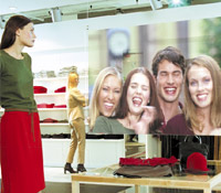 Pantallas retroproyección