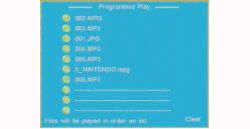 Funci�n de reproducci�n programada