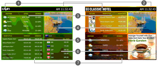 plantilla preconfigurada y Cambio del tipo de datos