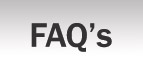FAQ's